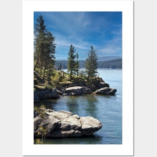 Rocky Shoreline Posters and Art